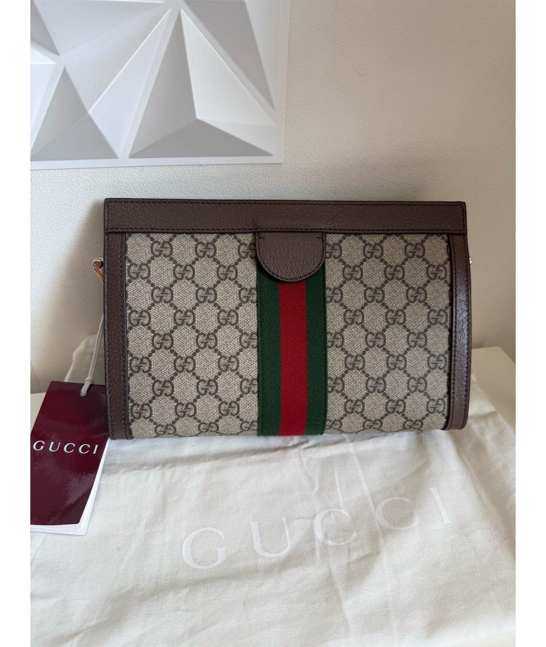 GUCCI Бежевая сумка на плечо, фото 2