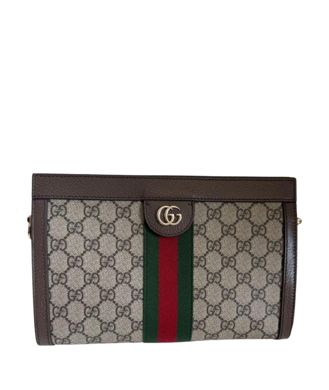 GUCCI Бежевая сумка на плечо, фото 1