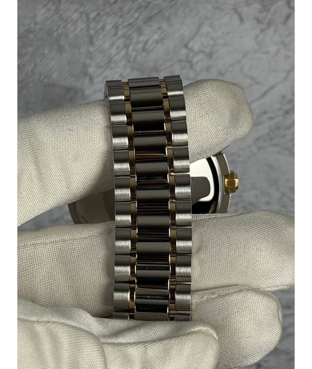 OMEGA Синие часы из желтого золота, фото 6