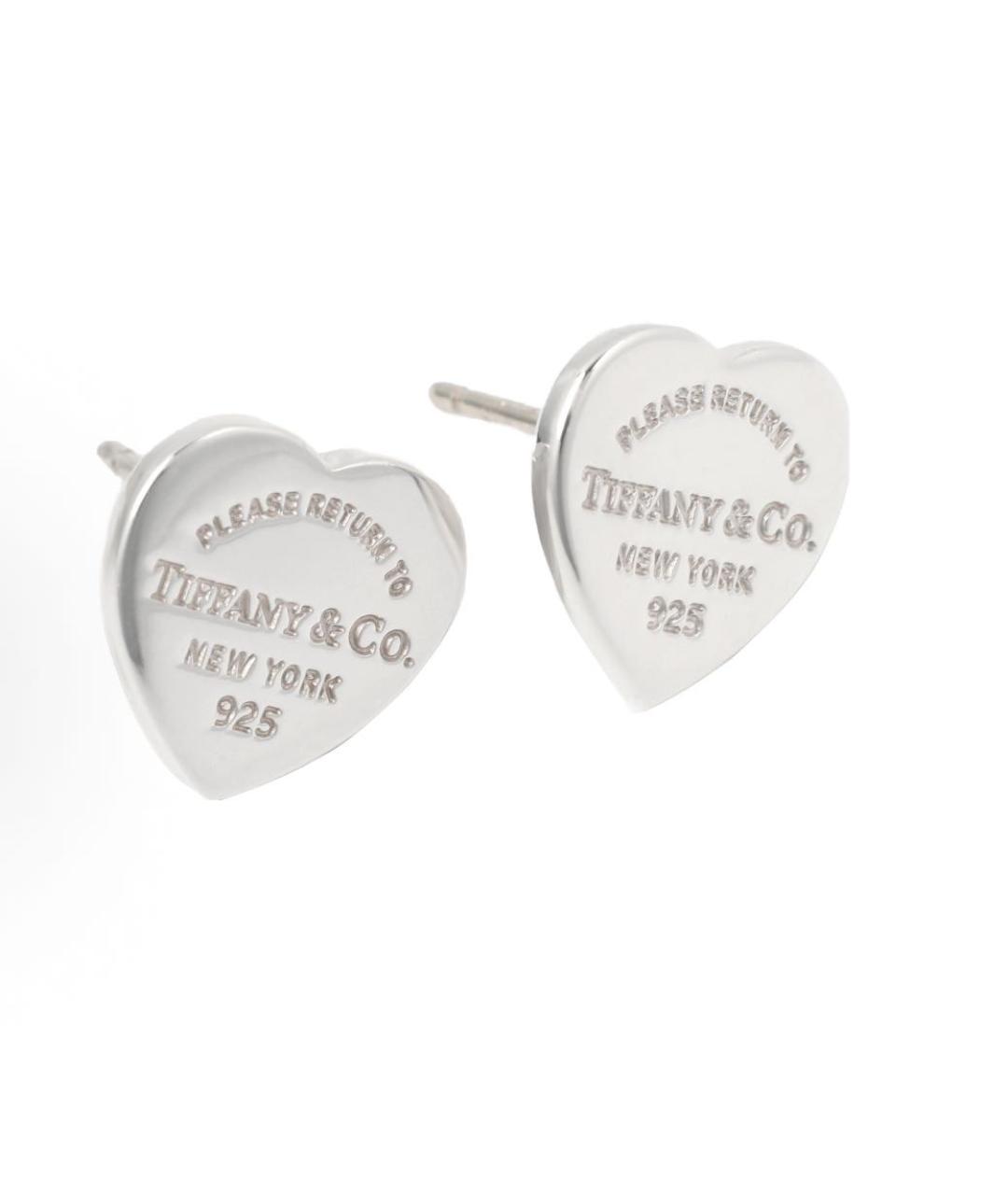 TIFFANY&CO Серебряные серебряные серьги, фото 3
