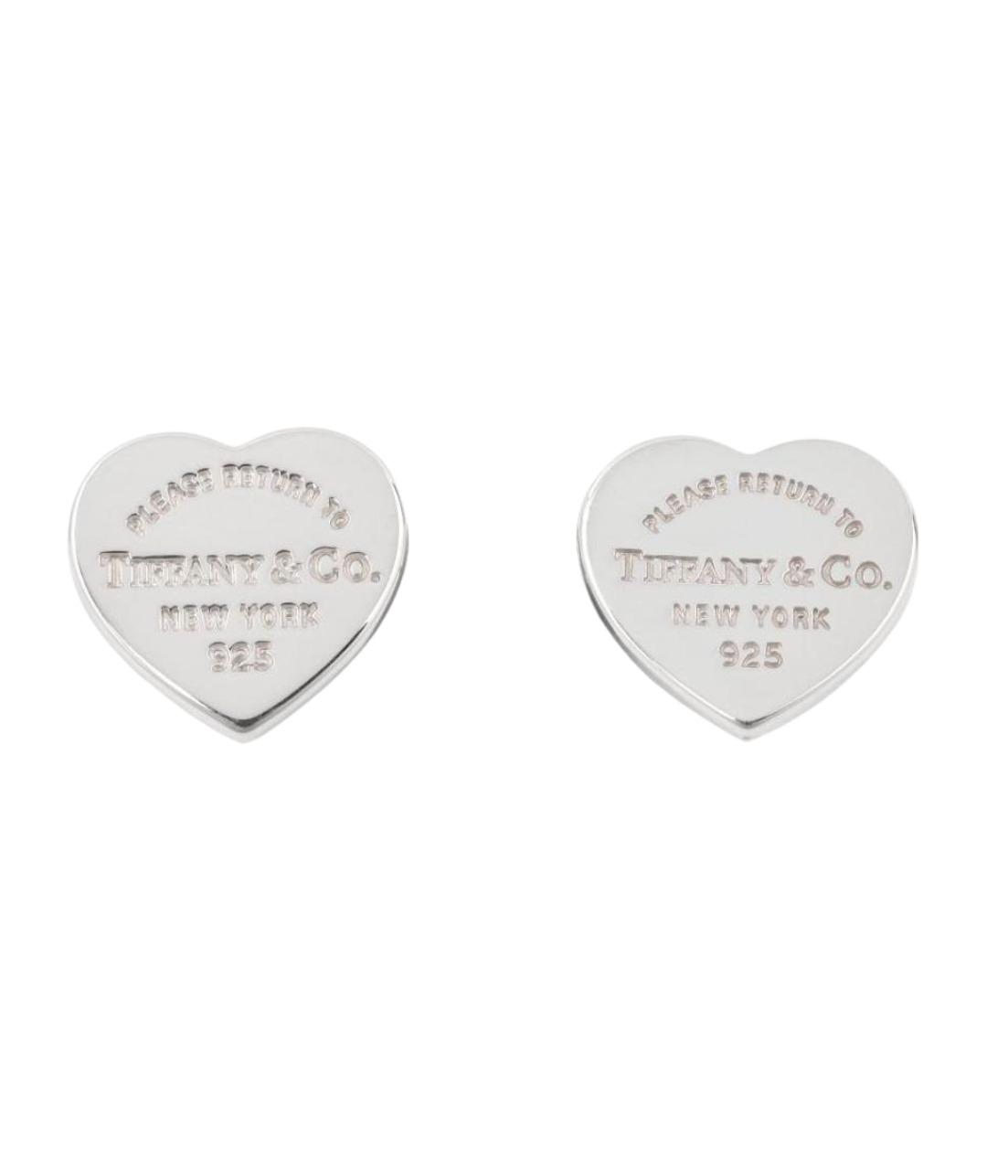 TIFFANY&CO Серебряные серебряные серьги, фото 1