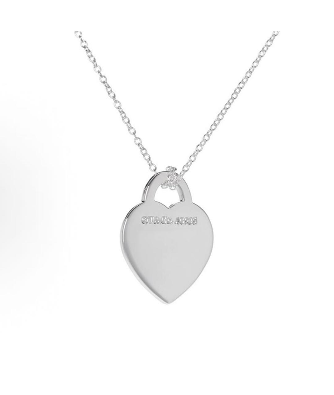 TIFFANY&CO Серебряный серебряный кулон, фото 2