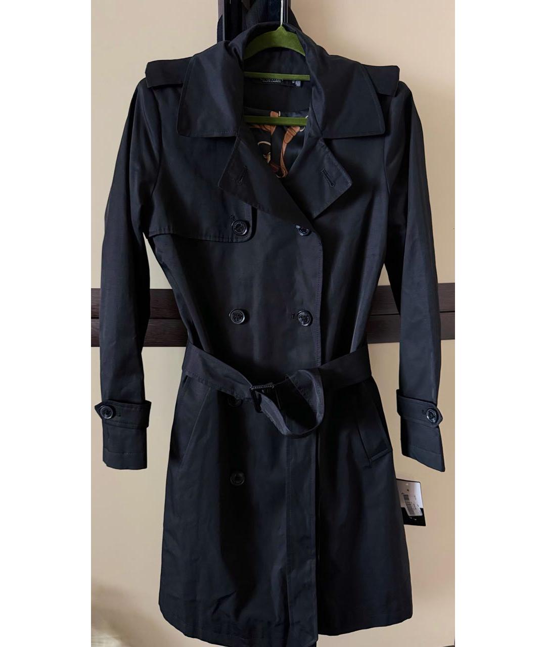 RALPH LAUREN Черный тренч/плащ, фото 7