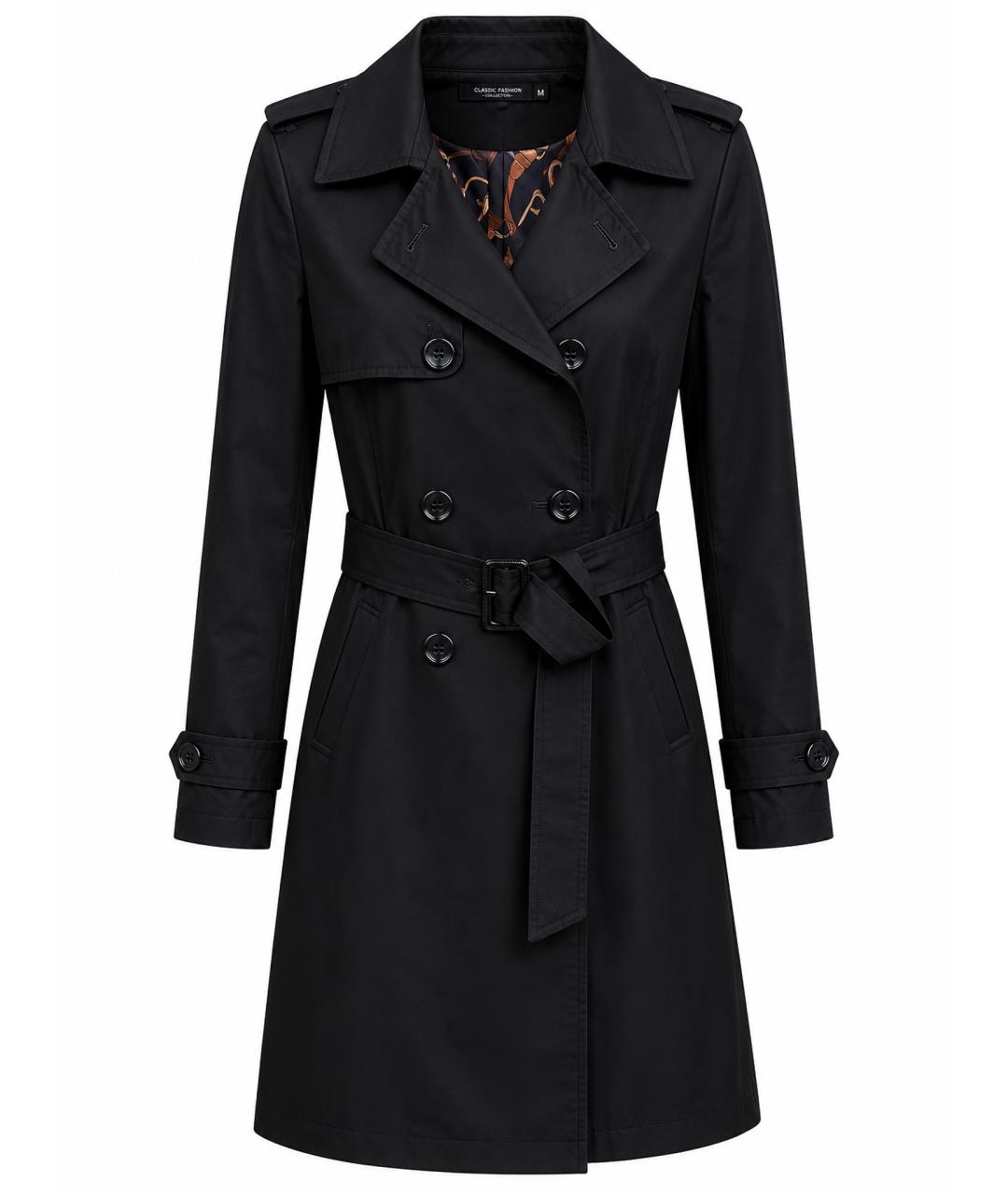RALPH LAUREN Черный тренч/плащ, фото 1