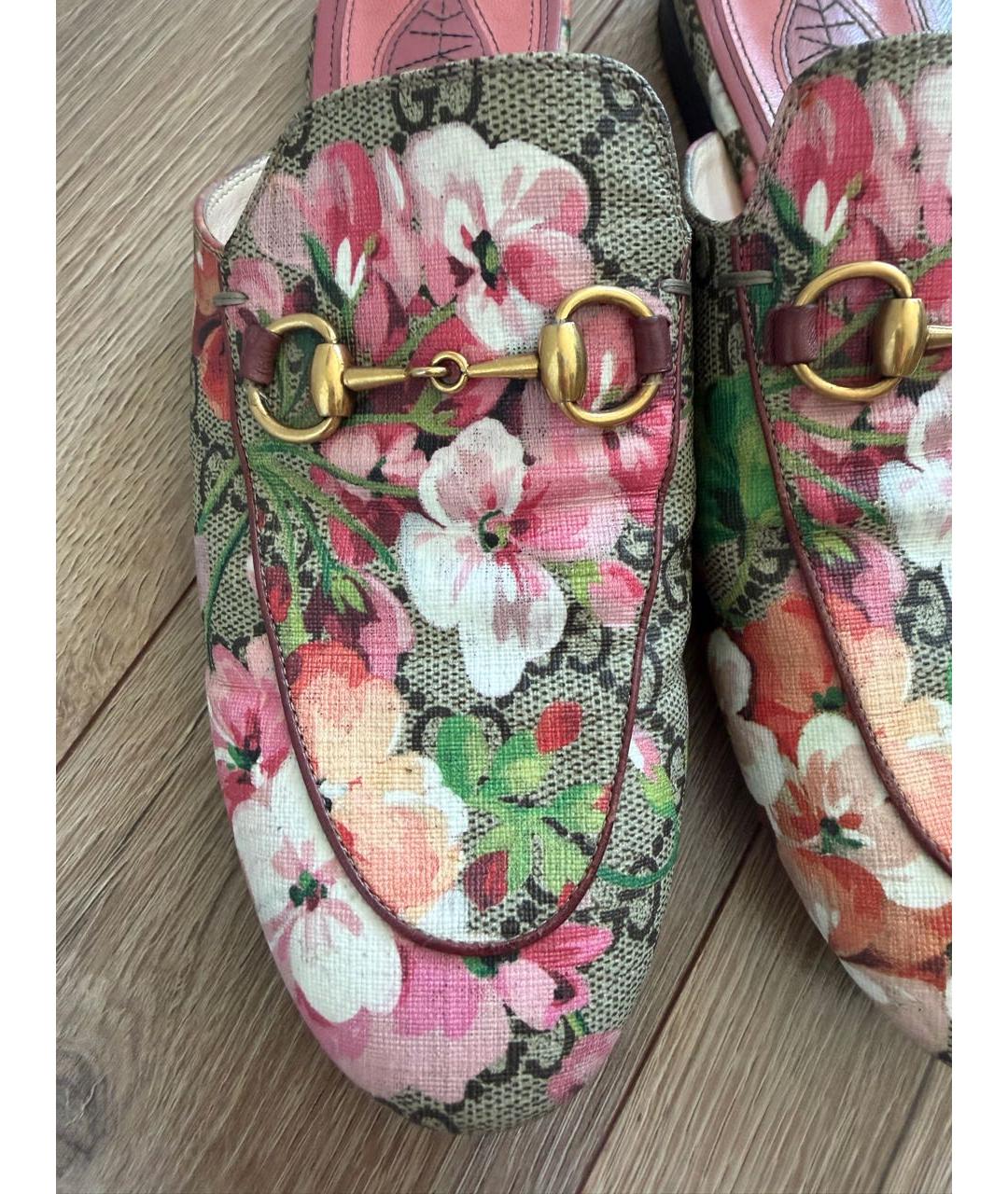 GUCCI Розовые мюли, фото 8