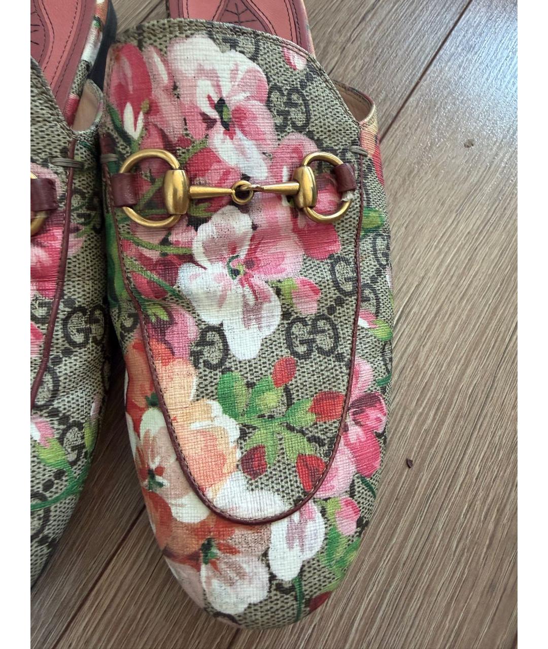 GUCCI Розовые мюли, фото 7