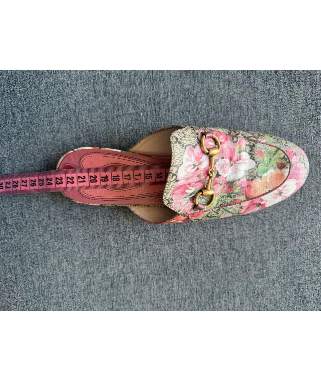 GUCCI Розовые мюли, фото 5