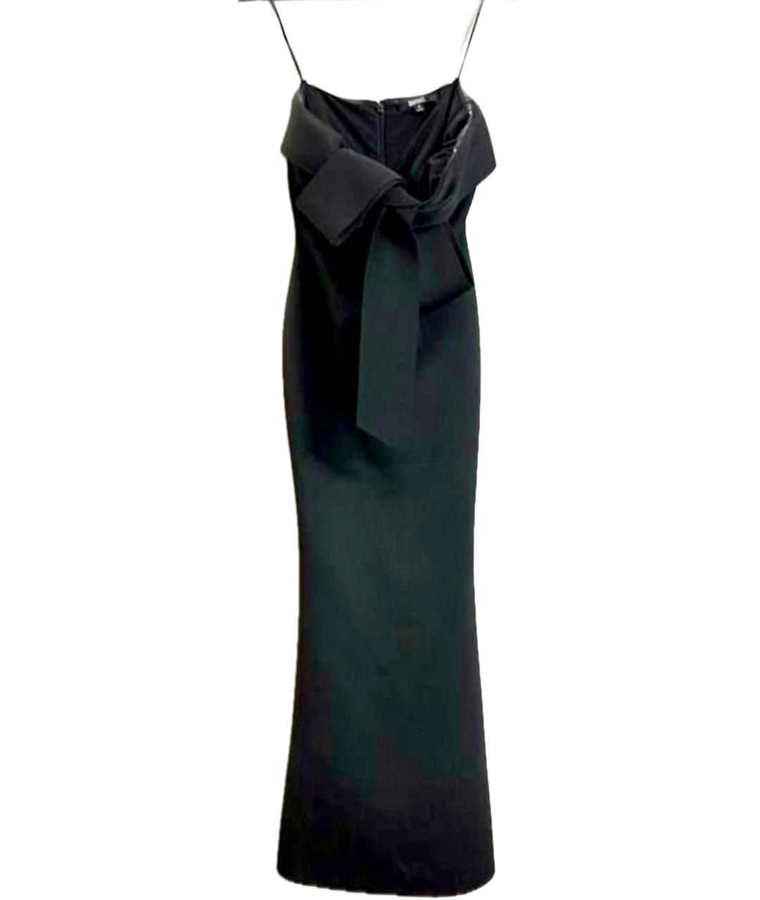 BADGLEY MISCHKA Черное вискозное вечернее платье, фото 1