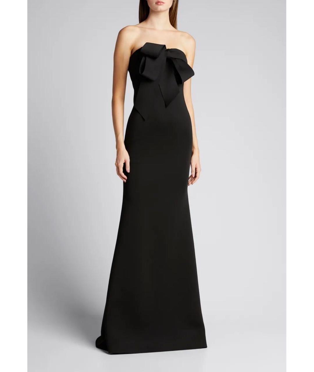 BADGLEY MISCHKA Черное вискозное вечернее платье, фото 2