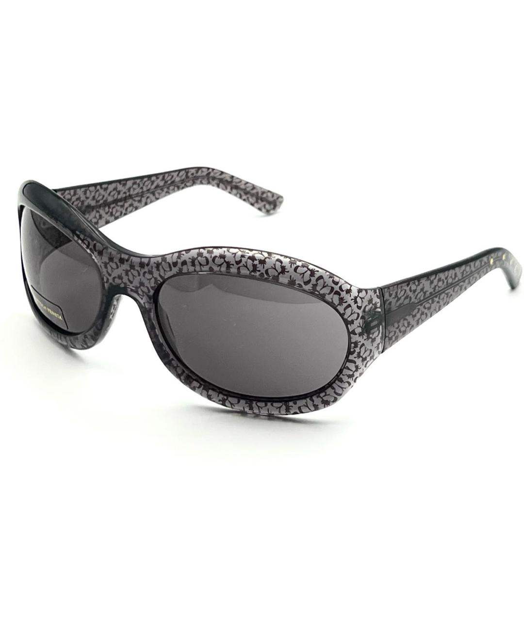 BOTTEGA VENETA Серые пластиковые солнцезащитные очки, фото 3