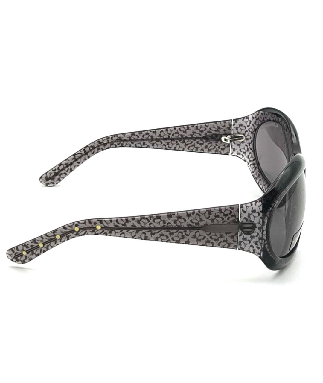 BOTTEGA VENETA Серые пластиковые солнцезащитные очки, фото 6