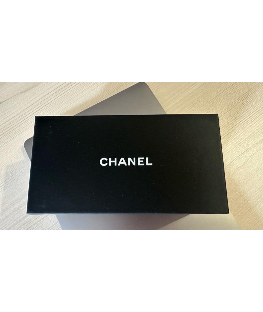 CHANEL Черные пластиковые солнцезащитные очки, фото 4
