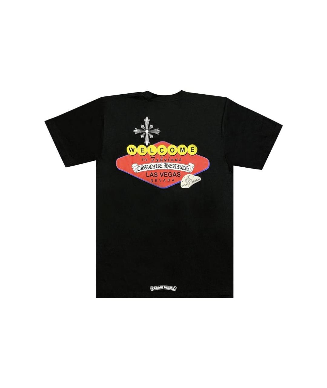 CHROME HEARTS Черная футболка, фото 2