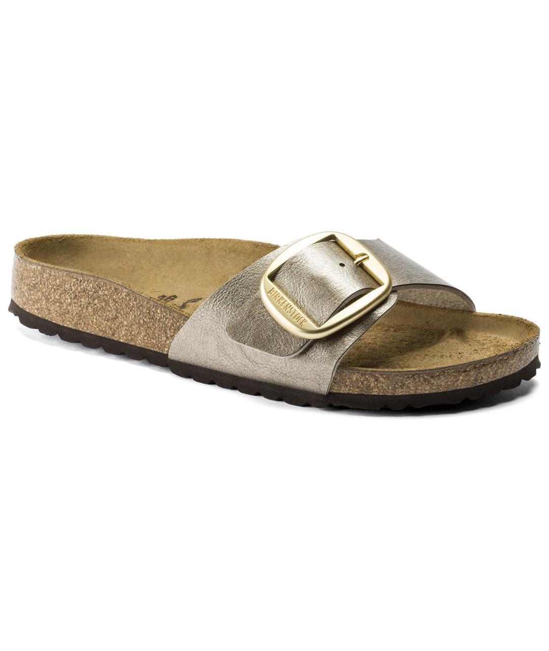 BIRKENSTOCK Коричневые шлепанцы, фото 3