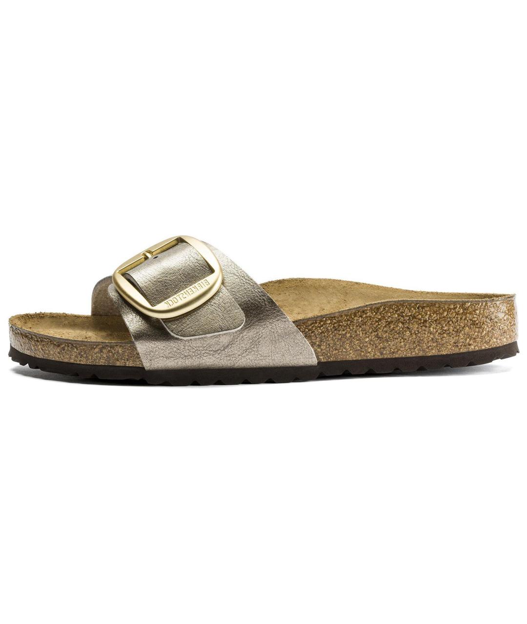 BIRKENSTOCK Коричневые шлепанцы, фото 2