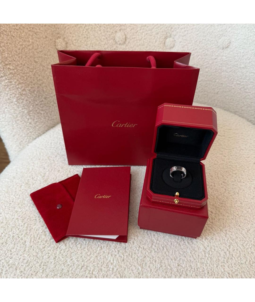 CARTIER Кольцо из белого золота, фото 2