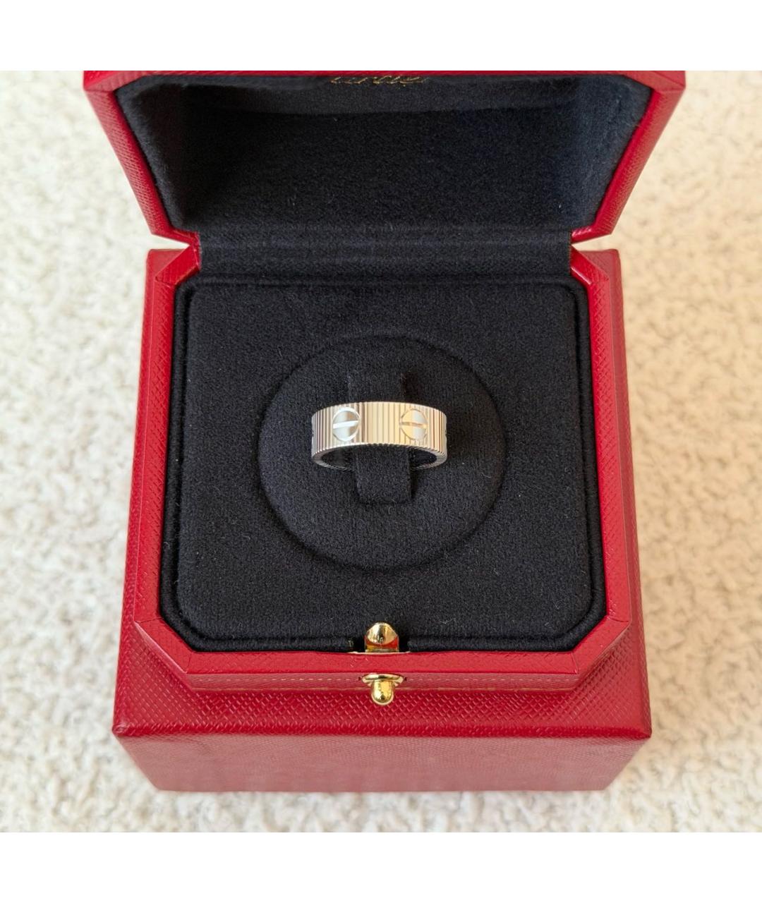 CARTIER Кольцо из белого золота, фото 3