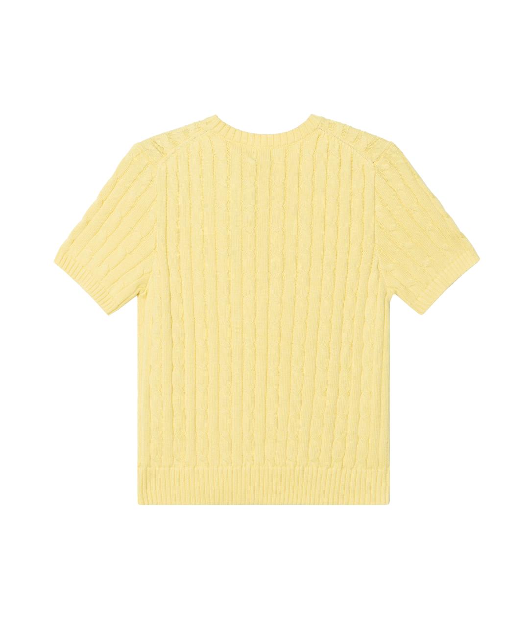 POLO RALPH LAUREN Желтый джемпер / свитер, фото 2