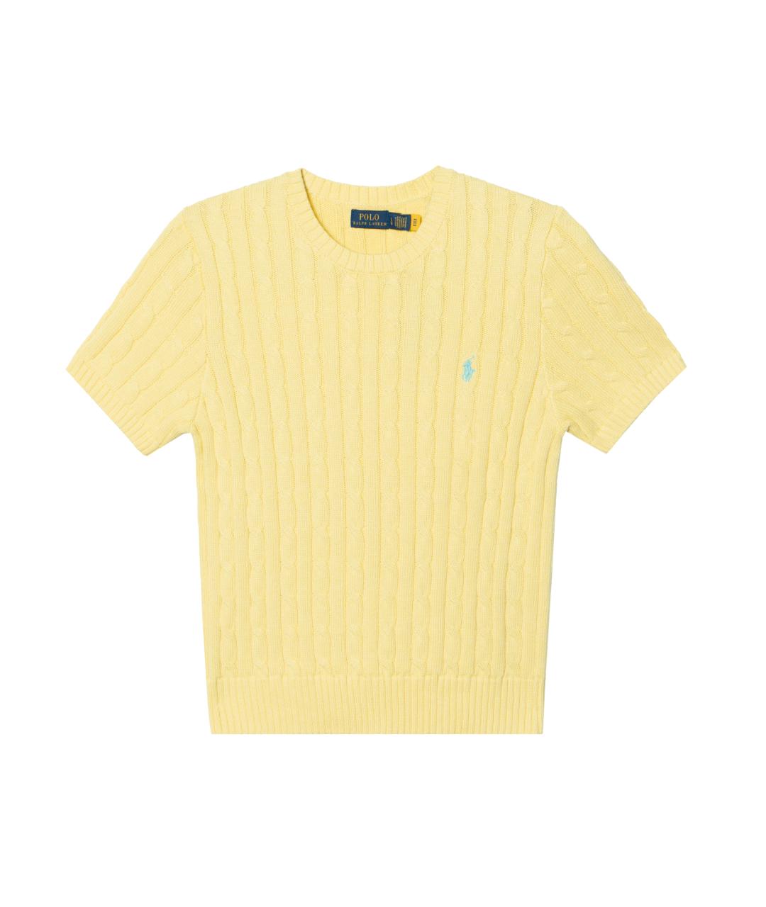 POLO RALPH LAUREN Желтый джемпер / свитер, фото 6