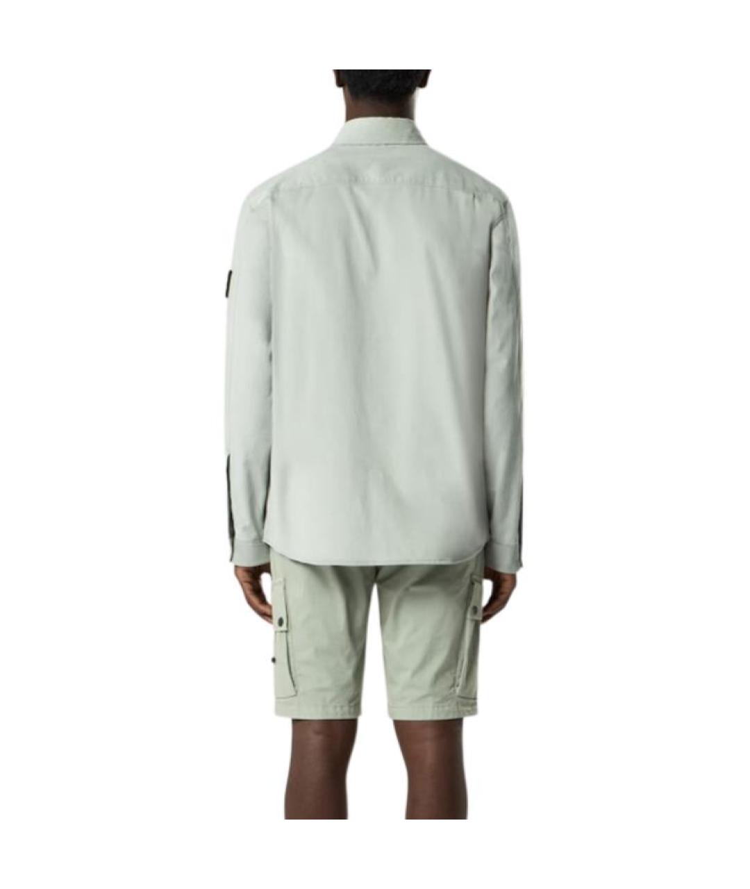 STONE ISLAND Зеленая рубашка, фото 4