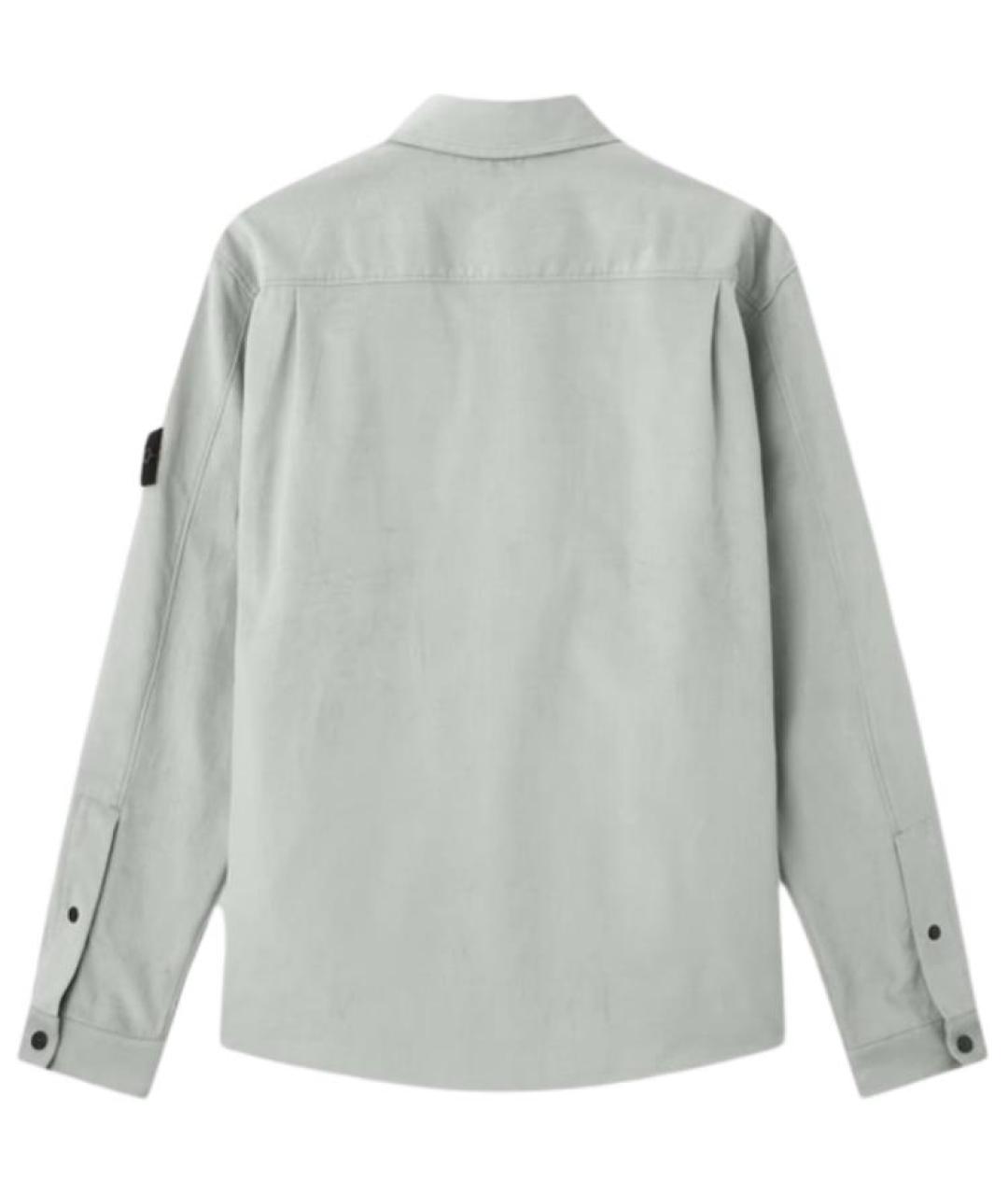 STONE ISLAND Зеленая рубашка, фото 2