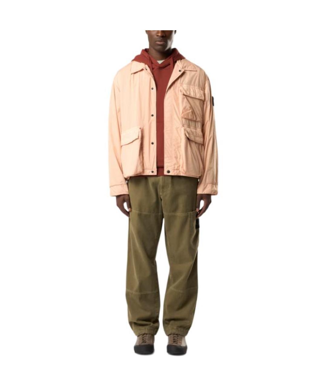 STONE ISLAND Розовая куртка, фото 3