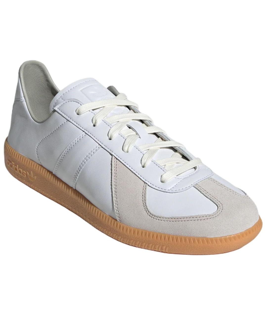ADIDAS Белые кожаные кеды, фото 3