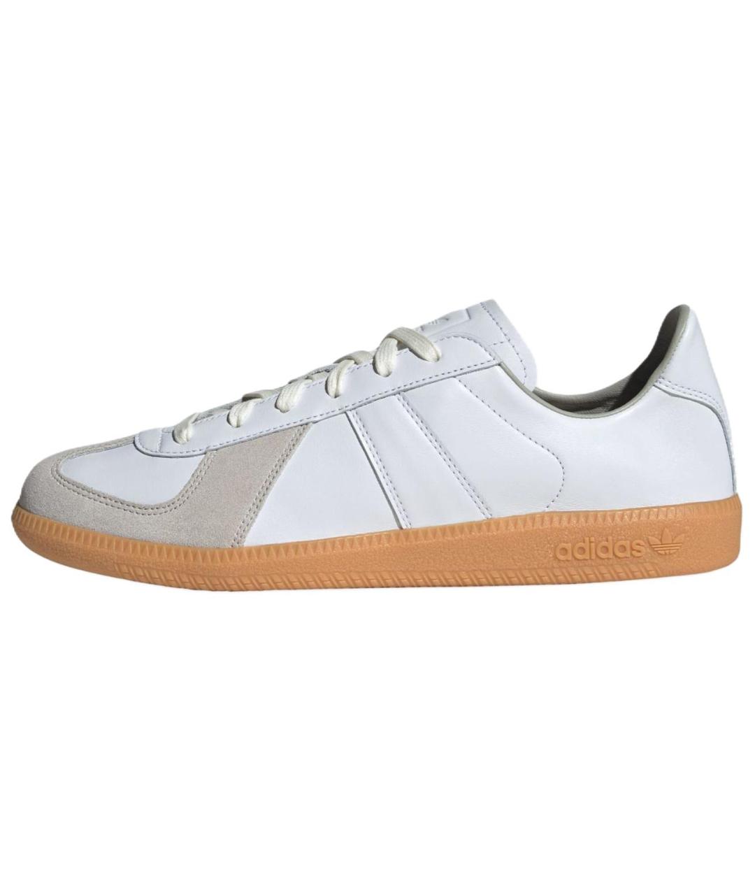 ADIDAS Белые кожаные кеды, фото 2