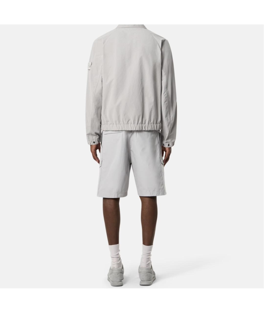 STONE ISLAND Серые шорты, фото 4