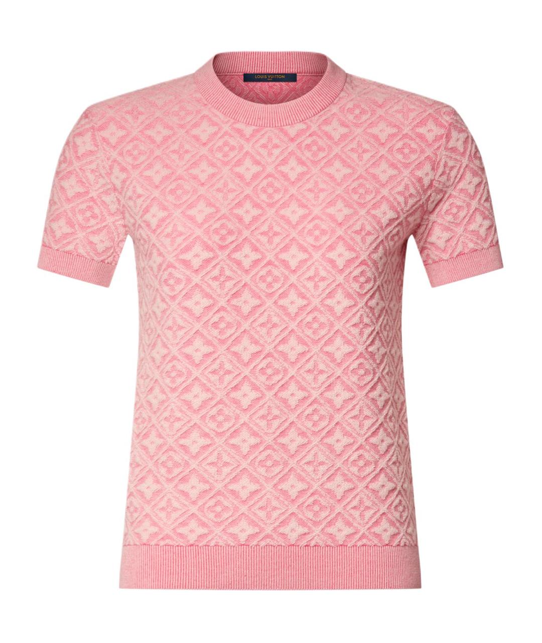 LOUIS VUITTON Розовый джемпер / свитер, фото 1
