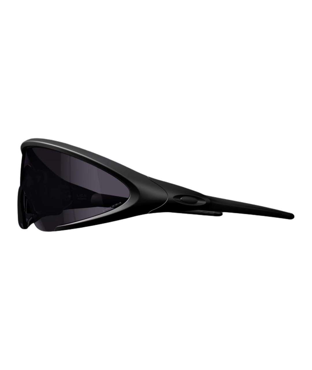 OAKLEY Черные пластиковые солнцезащитные очки, фото 3