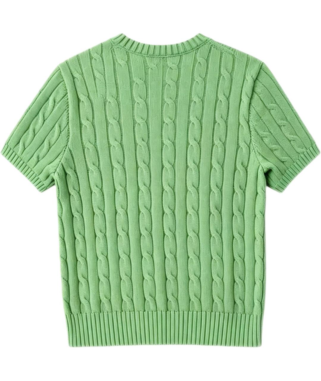 POLO RALPH LAUREN Зеленый джемпер / свитер, фото 2