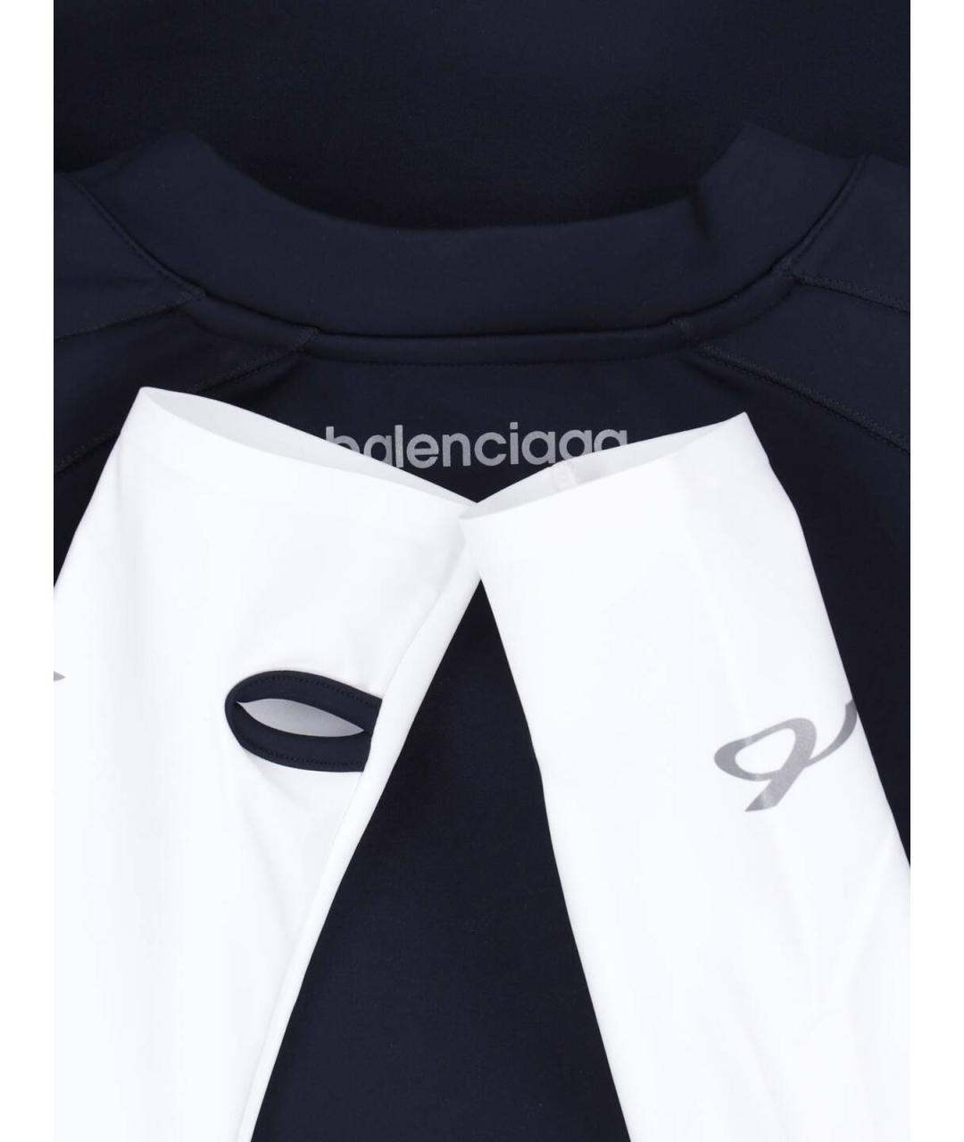BALENCIAGA Синяя футболка, фото 5
