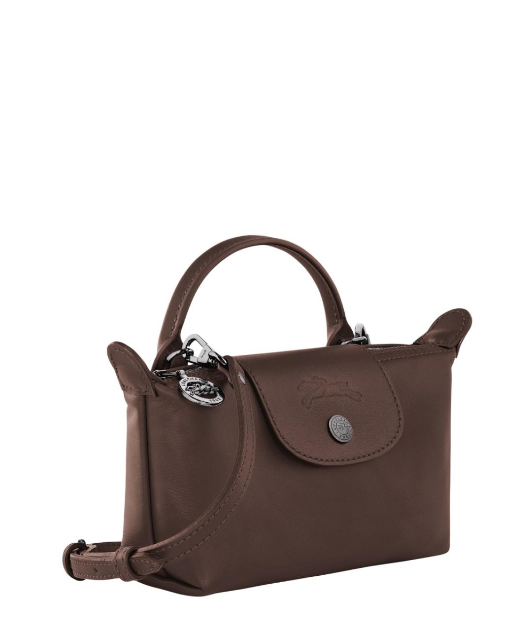 LONGCHAMP Коричневая сумка через плечо, фото 3