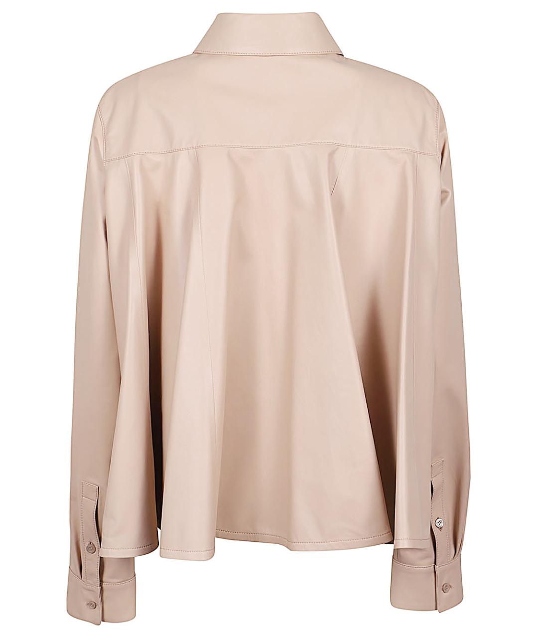 LOEWE Розовая кожаная рубашка, фото 2