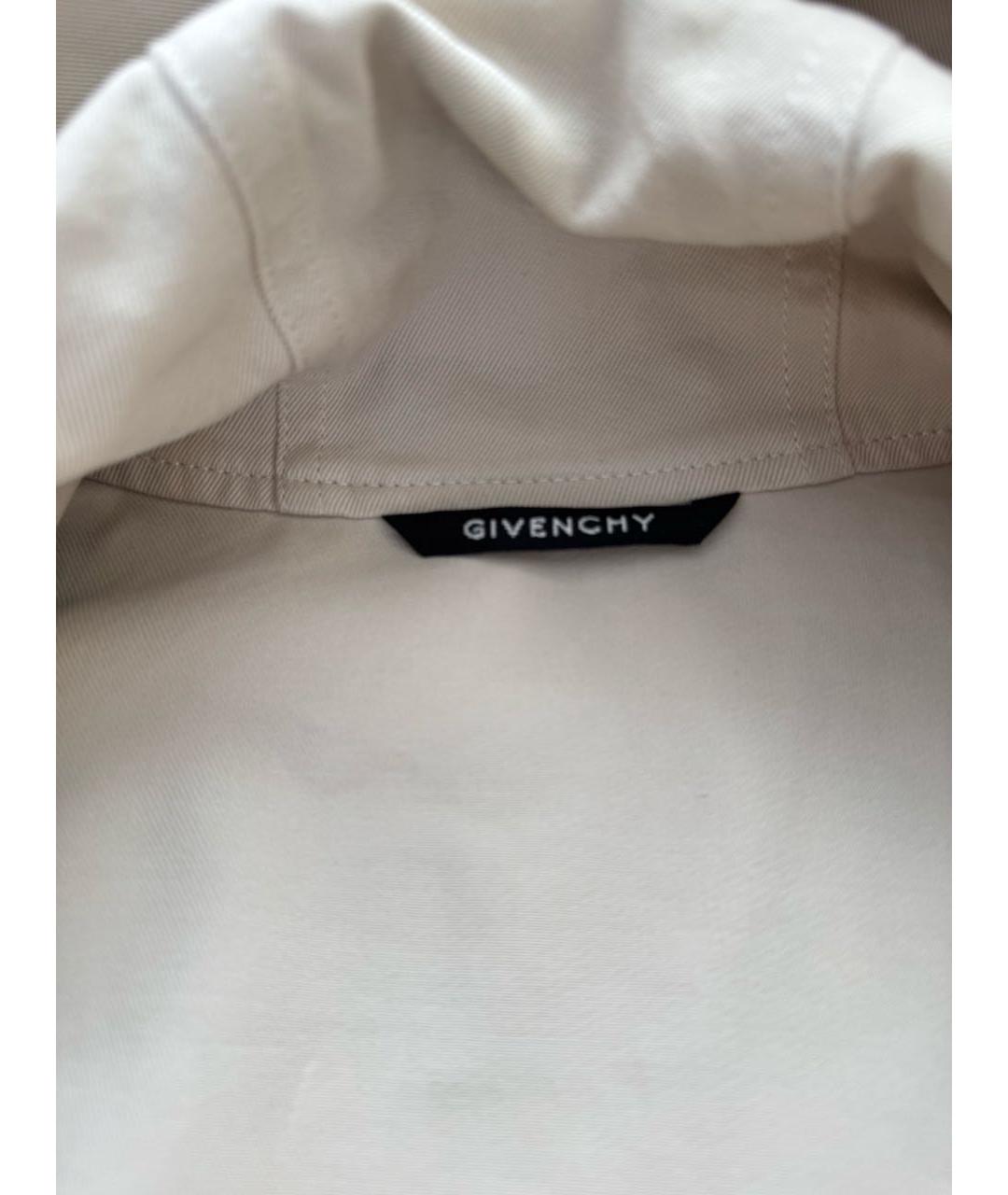 GIVENCHY Бежевая хлопковая парка, фото 3