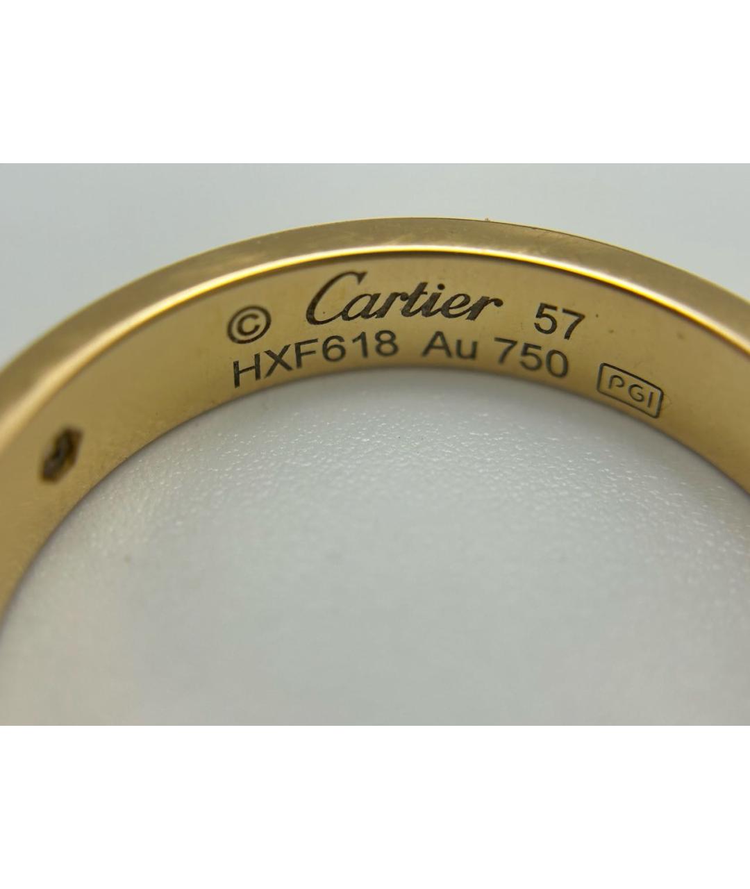 CARTIER Золотое кольцо из розового золота, фото 2