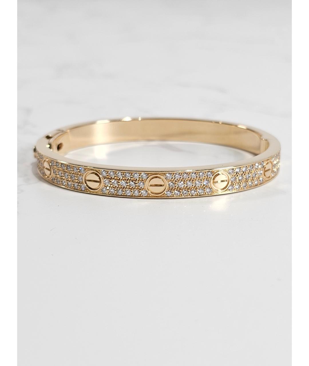 CARTIER Золотой браслет из желтого золота, фото 4