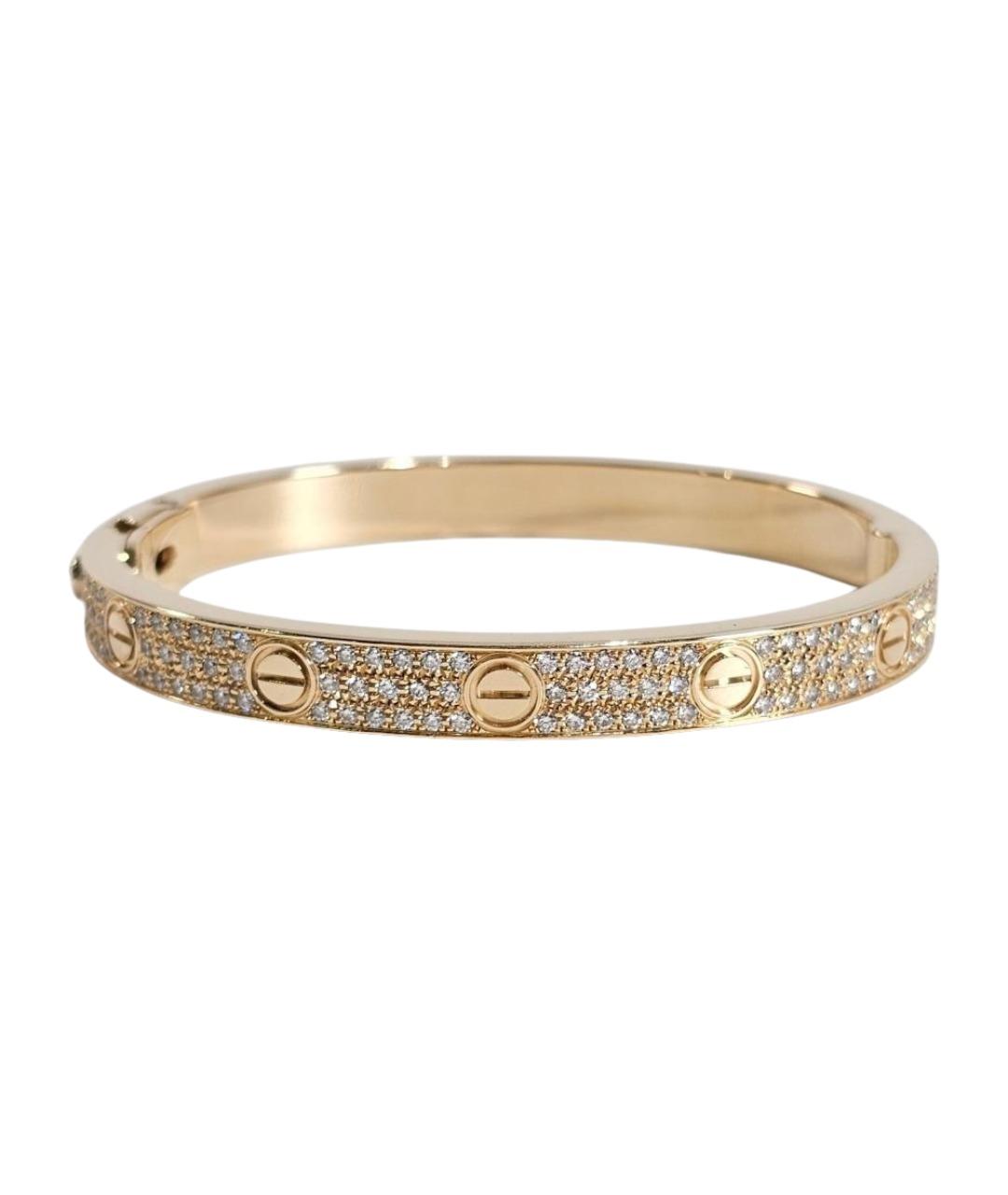CARTIER Золотой браслет из желтого золота, фото 1