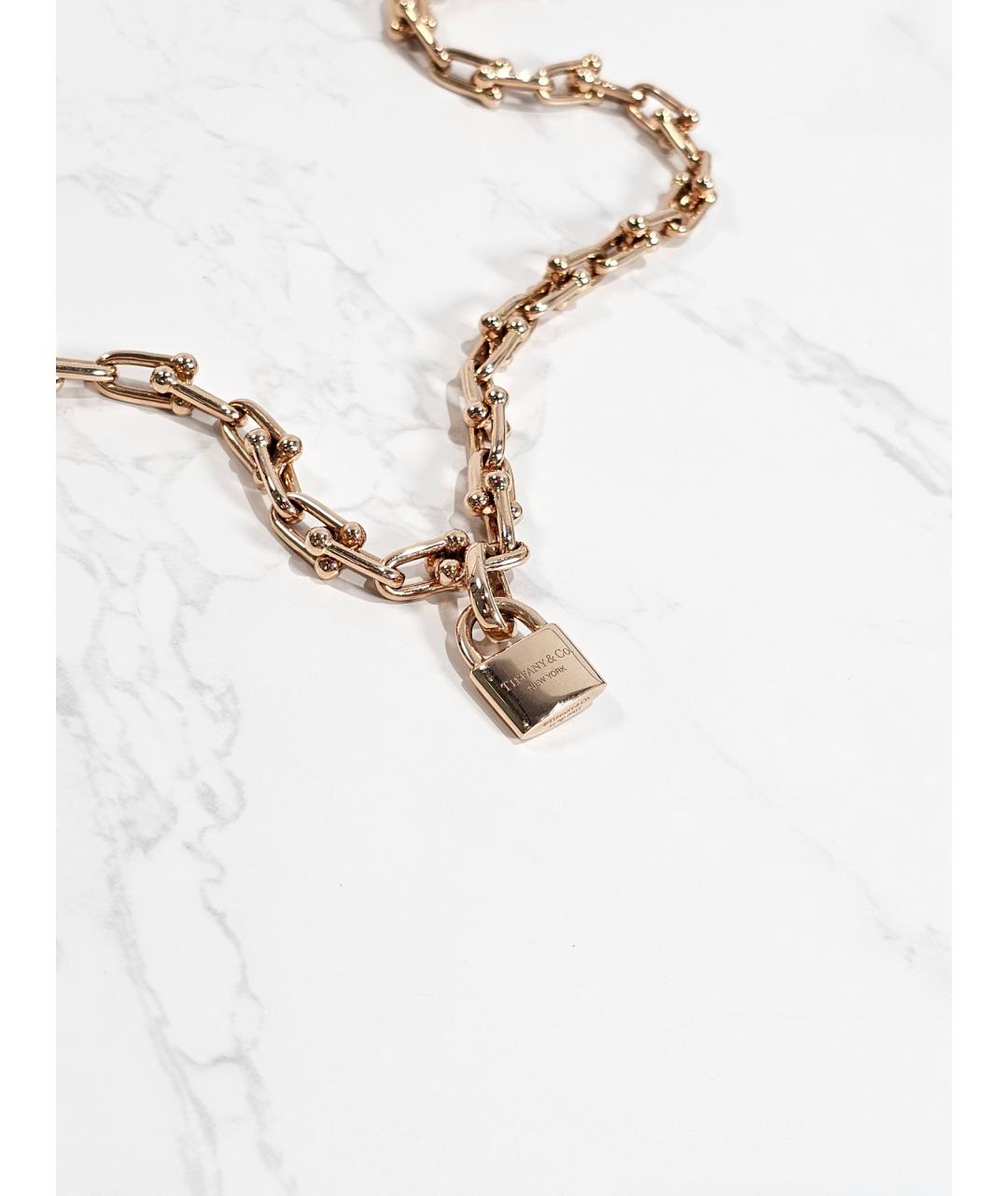 TIFFANY&CO Золотое колье из розового золота, фото 4