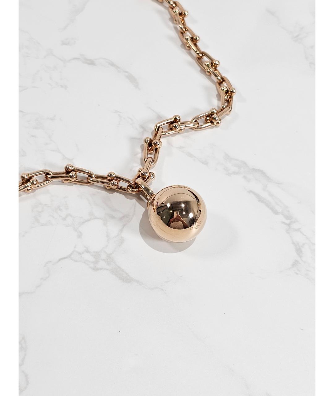 TIFFANY&CO Золотое колье из розового золота, фото 3