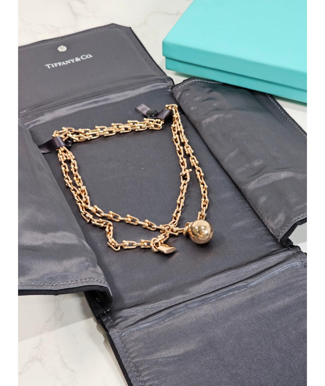 TIFFANY&CO Золотое колье из розового золота, фото 2
