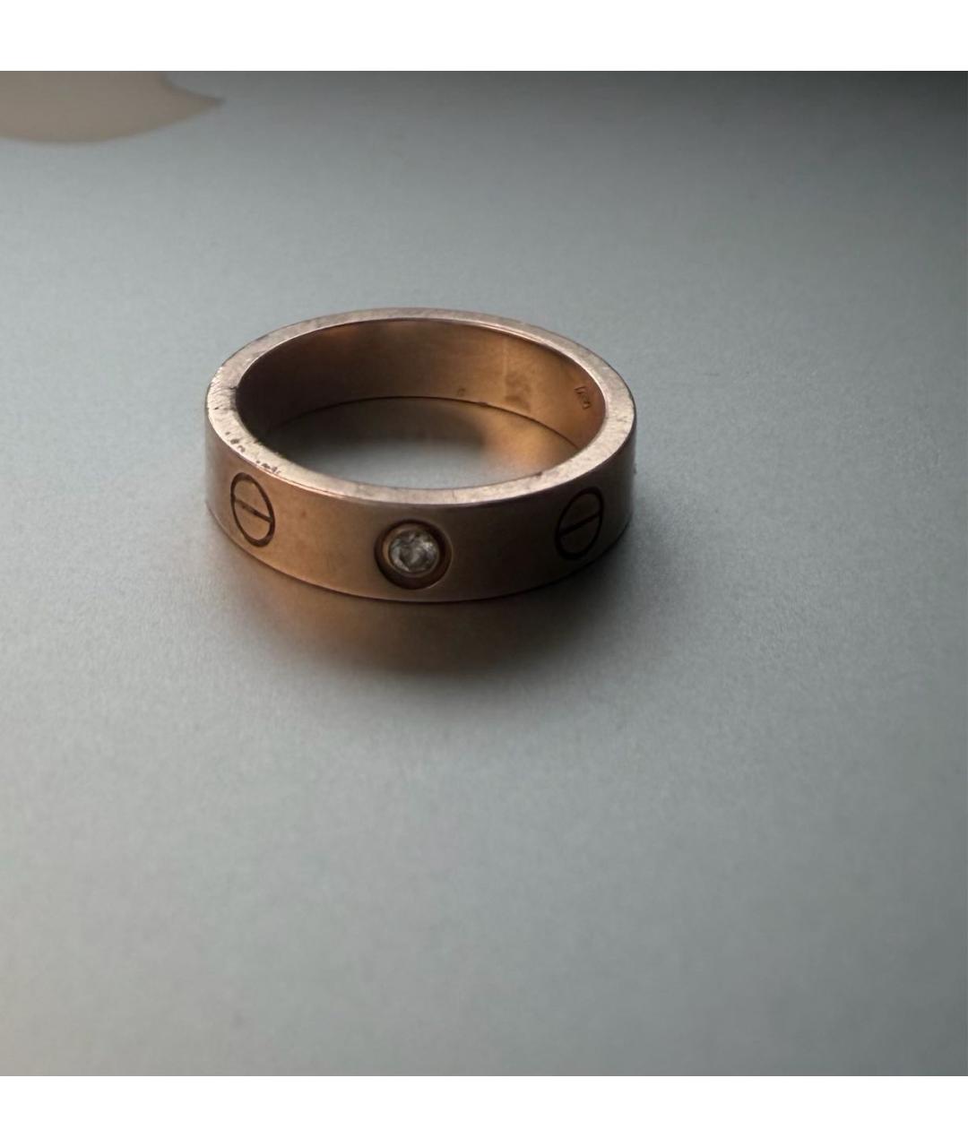 CARTIER Золотое кольцо из розового золота, фото 8