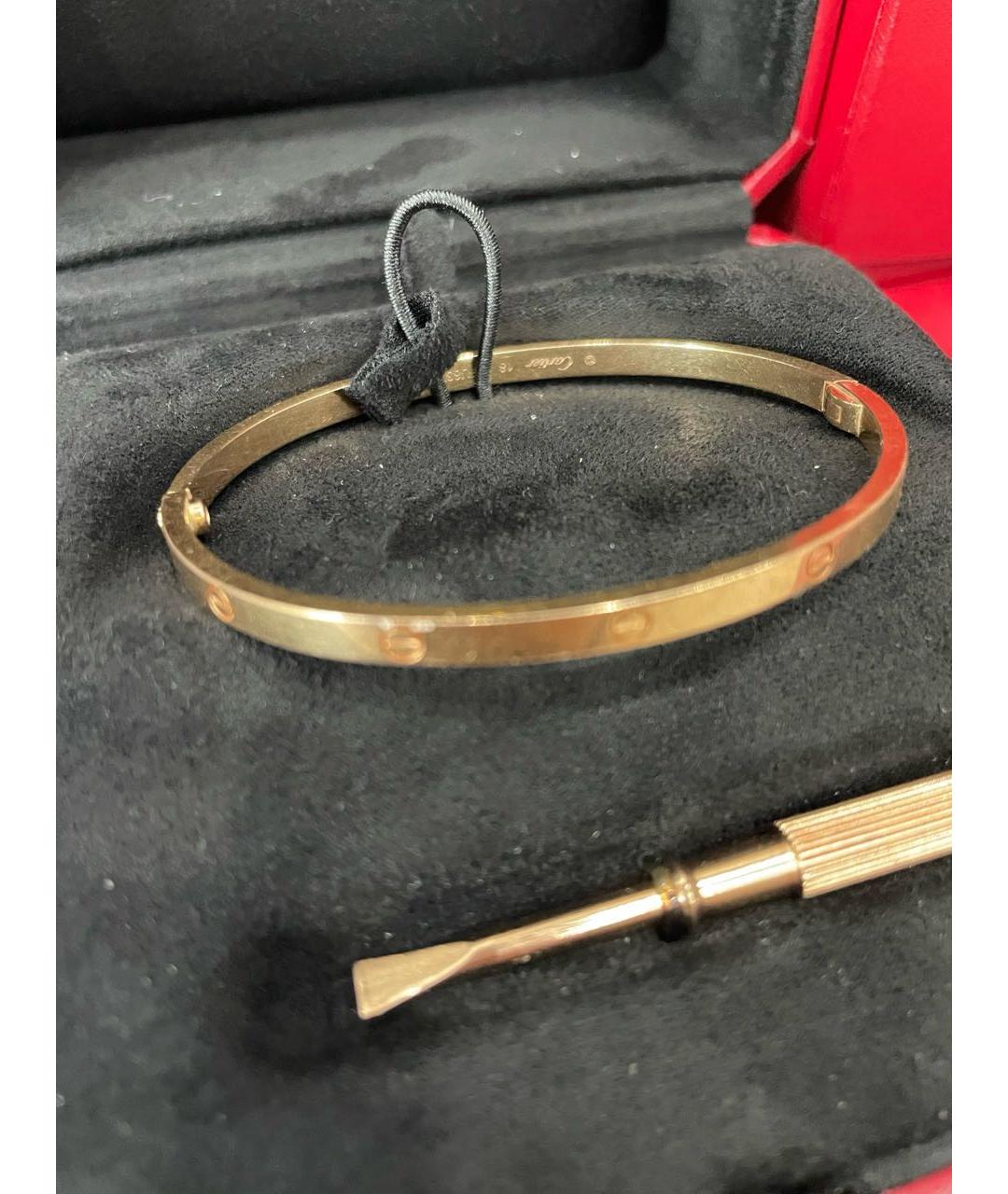 CARTIER Золотой браслет из розового золота, фото 2