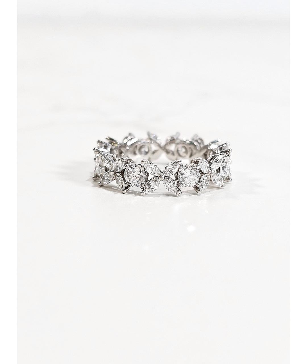 TIFFANY&CO Серебряное платиновое кольцо, фото 3