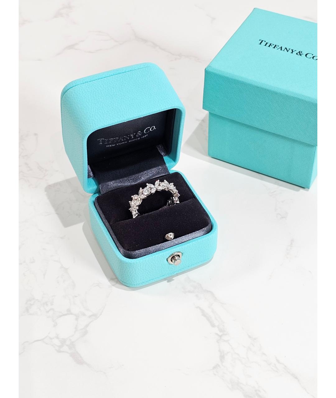 TIFFANY&CO Серебряное платиновое кольцо, фото 2