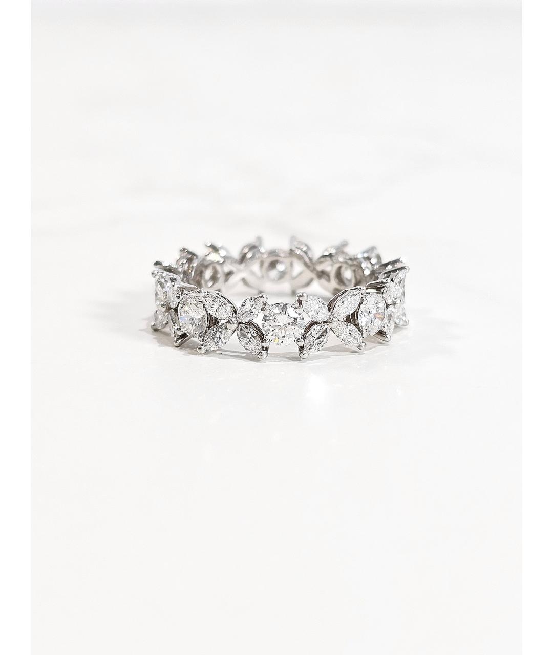 TIFFANY&CO Серебряное платиновое кольцо, фото 5