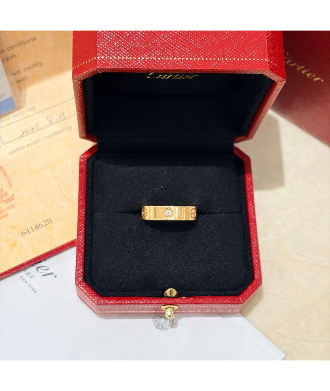 CARTIER Золотое кольцо из розового золота, фото 8