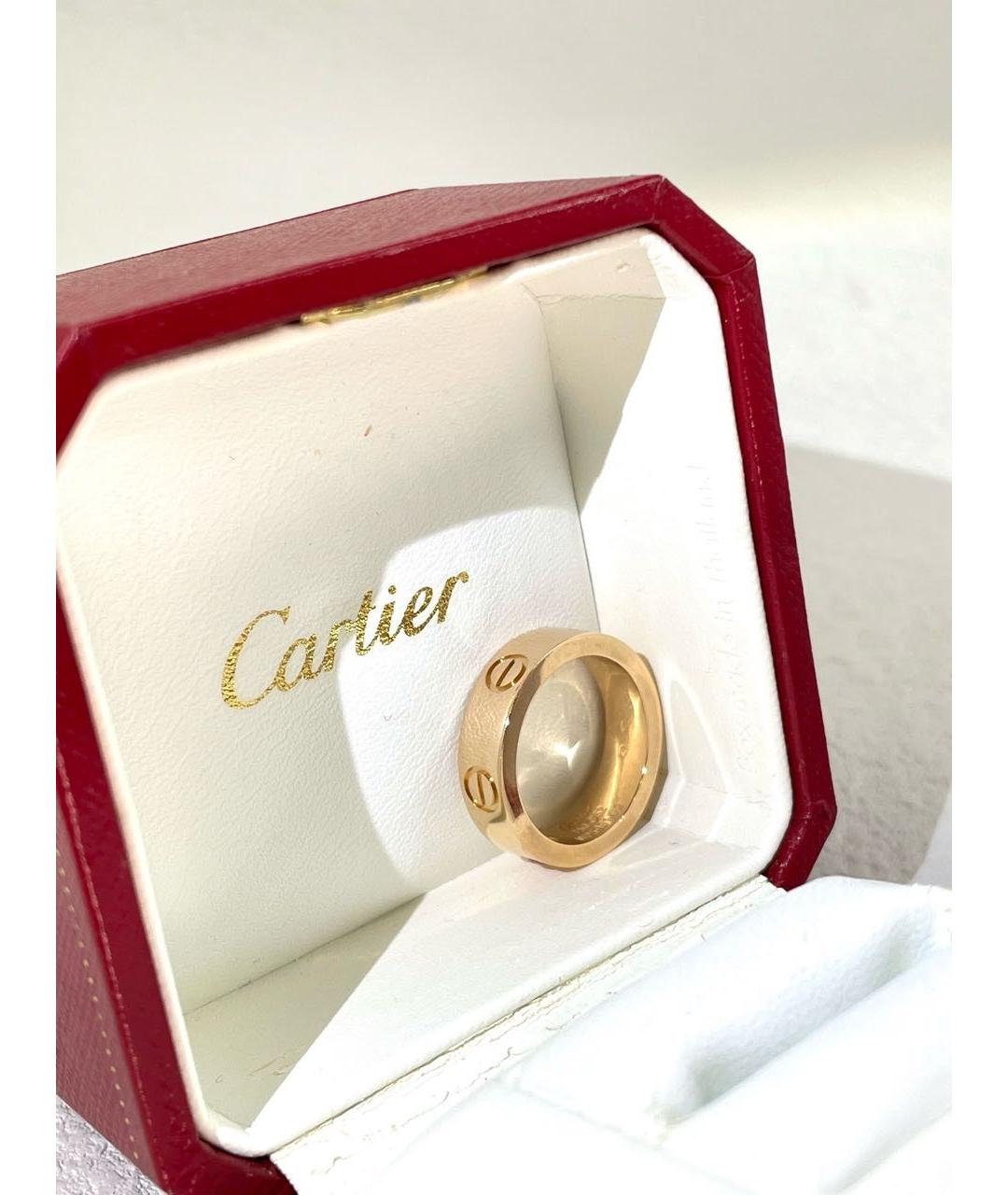 CARTIER Золотое кольцо из розового золота, фото 6