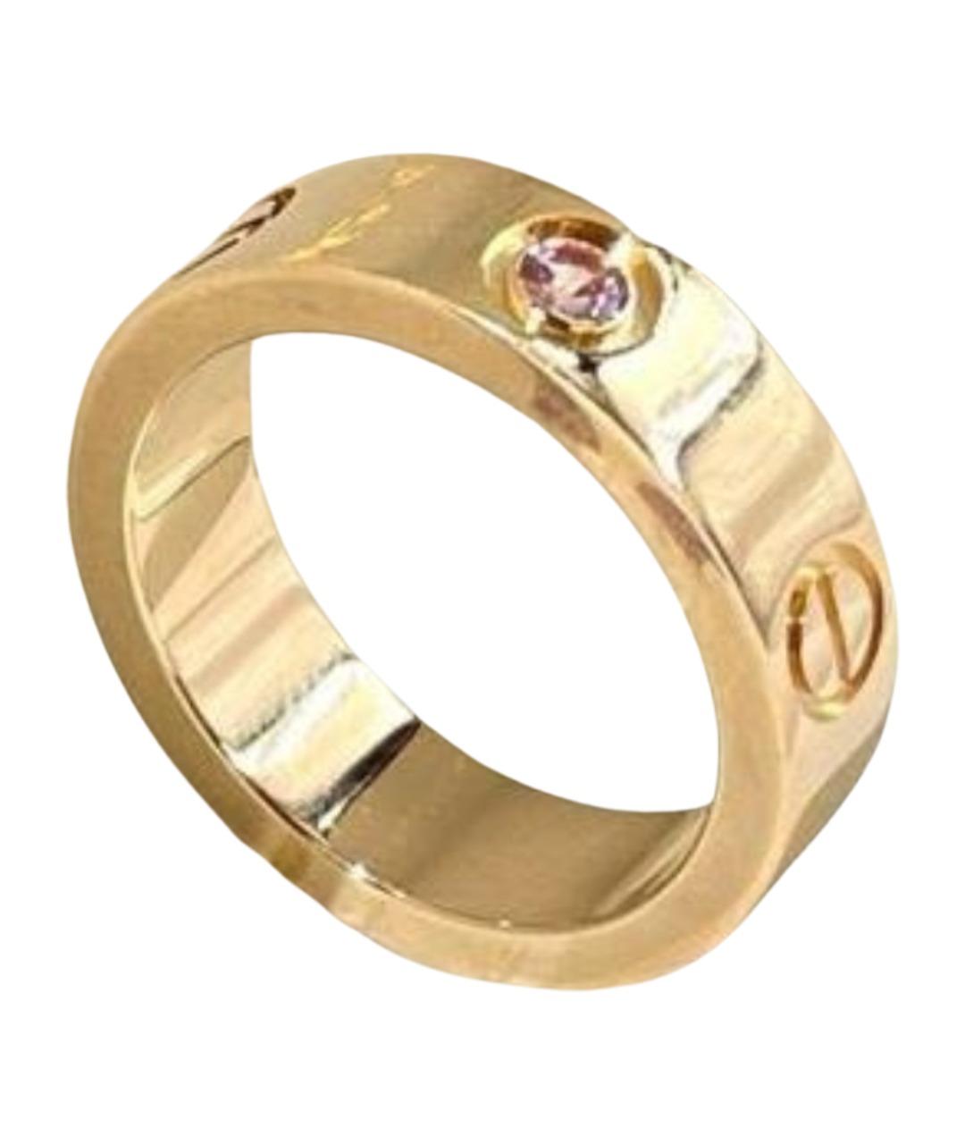 CARTIER Золотое кольцо из розового золота, фото 1